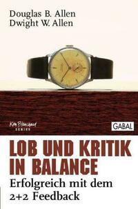 Lob und Kritik in Balance
