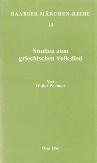 Studien zum griechischen Volkslied