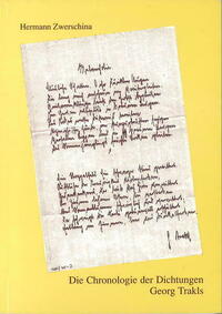 Die Chronologie der Dichtungen Georg Trakls