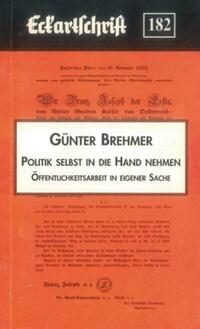 Politik selbst in die Hand nehmen