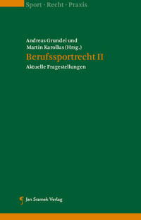 Berufssportrecht II