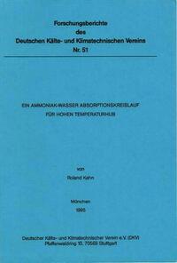 Ein Ammoniak-Wasser Absorptionskreislauf für hohen Temperaturhub
