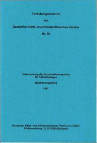 Untersuchung der Druckwellenmaschine für Kaltluftanlagen