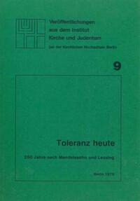 Toleranz heute
