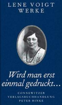 Wird man erst einmal gedruckt