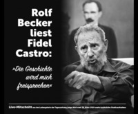 Rolf Becker liest Fidel Castro