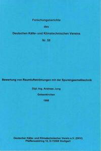 Bewertung von Raumluftströmungen mit der Spurengasmesstechnik