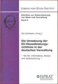 Die Umsetzung der EU-Dienstleistungsrichtlinie in der deutschen Verwaltung