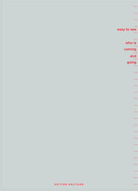Jahrbuch 11. Easy To See Who Is Coming and Going
