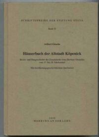 Häuserbuch der Altstadt Köpenick