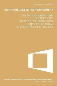 »Ich habe dieses Fach erfunden«