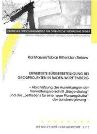 Erweiterte Bürgerbeteiligung bei Großprojekten in Baden-Württemberg