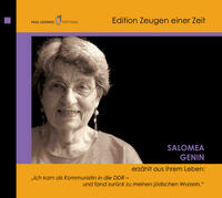 Salomea Genin erzählt aus ihrem Leben (2 CDs)