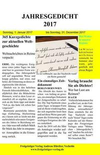 Jahresgedicht 2017