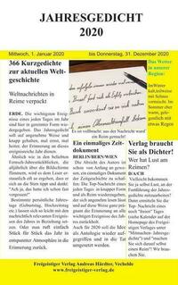Jahresgedicht 2020