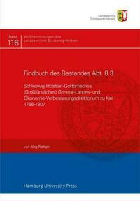 Findbuch des Bestandes Abt. 8.3