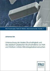 Untersuchung der lokalen Bruchzähigkeit und des elastisch‐plastischen Bruchverhaltens von NiAl und Wolfram mittels Mikrobiegebalkenversuchen
