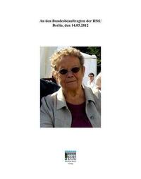 An den Bundesbeauftragten der BStU in Berlin