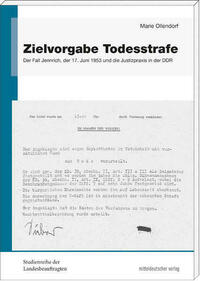 Zielvorgabe Todesstrafe