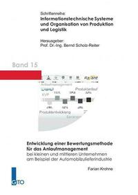 Entwicklung einer Bewertungsmethode für das Anlaufmanagement