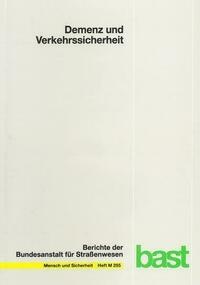 Demenz und Verkehrssicherheit