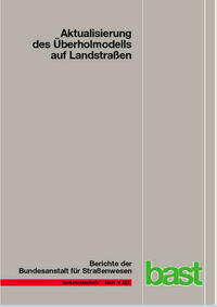 Aktualisierung des Überholmodells auf Landstraßen