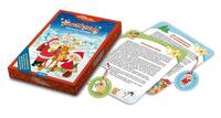 TRÖTSCH – Adventskalender "Unser Sandmännchen" | Weihnachtskalender mit 24 Geschichten-Karten zum Vorlesen, 24 Schaumstickern & Wendeposter