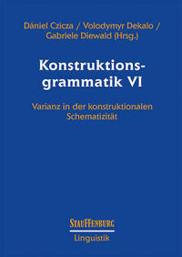 Konstruktionsgrammatik VI
