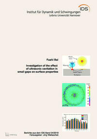 Investigation of the effect of ultrasonic cavitation in small gaps on surface properties