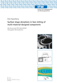 Surface shape deviations in face milling of multi-material-designed components