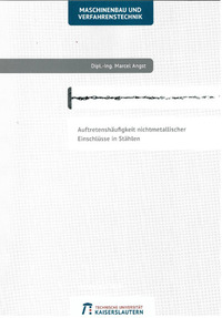 Auftretenshäufigkeit nichtmetallischer Einschlüsse in Stählen