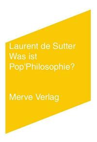 Was ist Pop’Philosophie?
