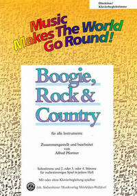 Music Makes the World go Round - Boogie, Rock & Country - Stimme Pauken / Schlagzeug