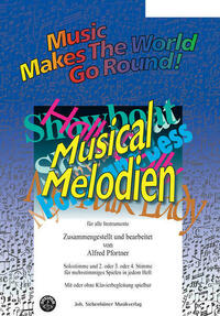 Music Makes the World go Round - Musical Melodien - Stimme 1+2+3 in Bb - Klarinette
