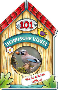 Trötsch Buch in Hausform 101 Heimische Vögel von A bis Z, die du kennen solltest