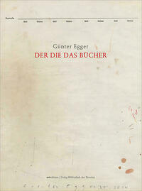 Günter Egger – DER DIE DAS BÜCHER