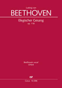 Elegischer Gesang (Partitur)