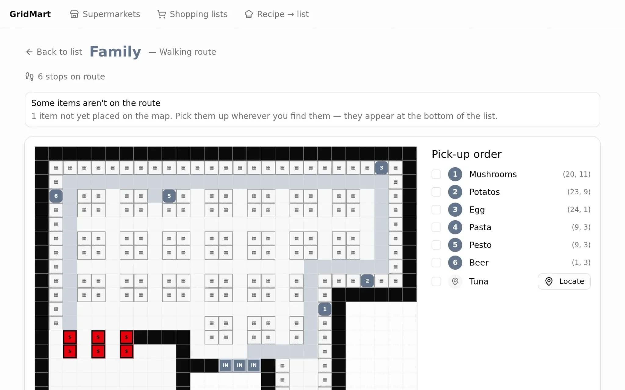 GridMart screenshot 1