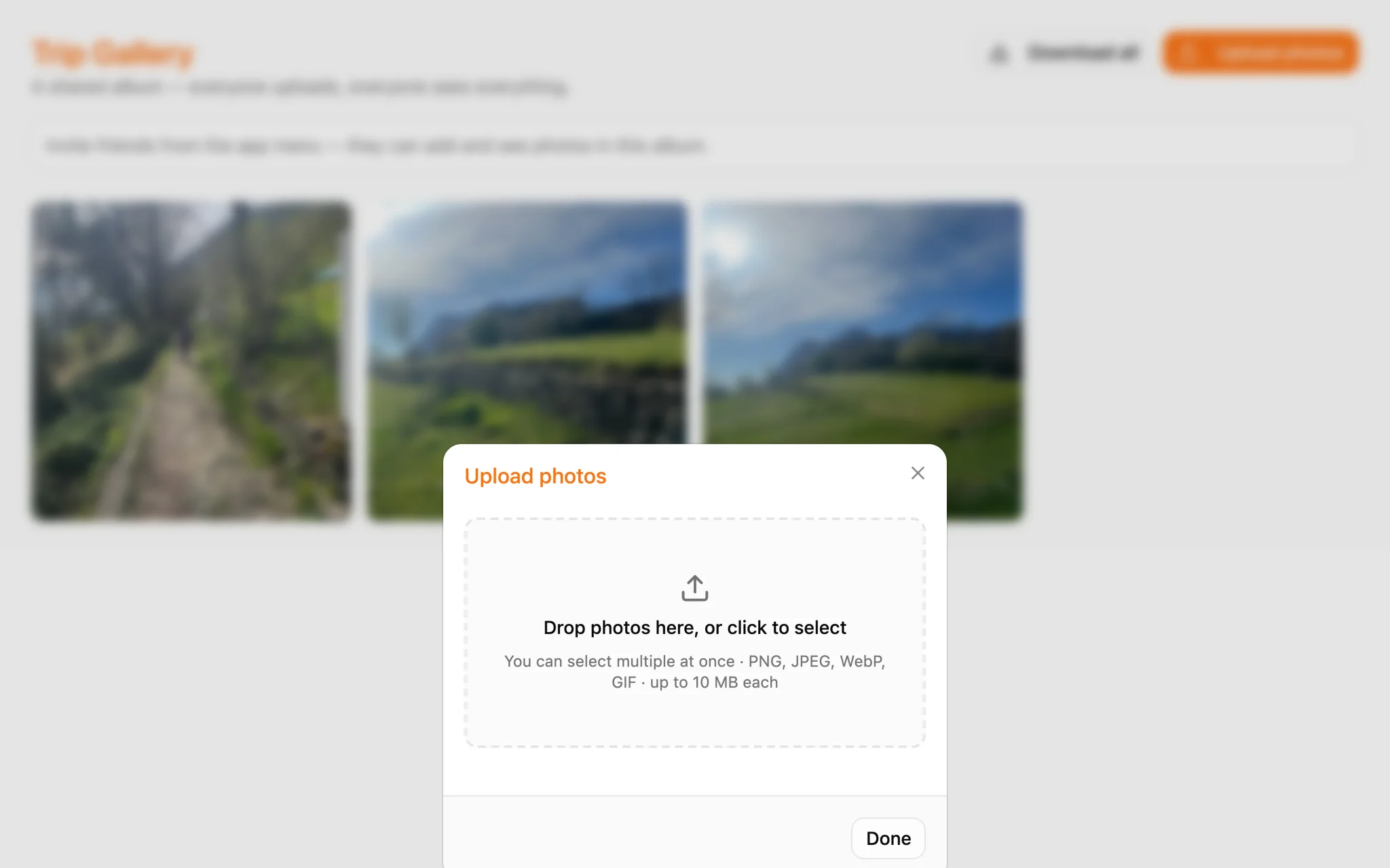 Trip Gallery screenshot 2