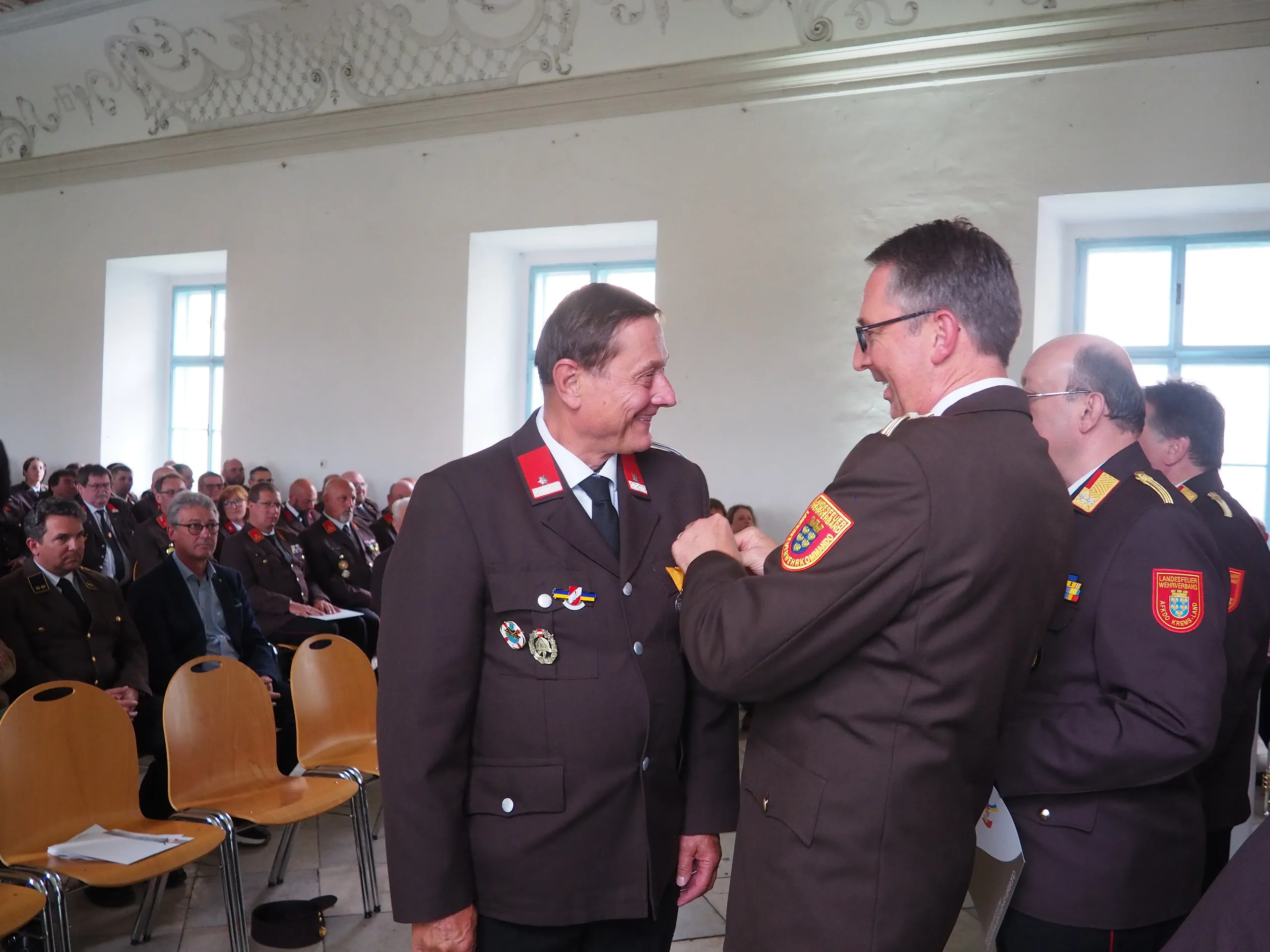 Gallery image 5 - Verdiente Feuerwehrmitglieder beim Abschnittsfeuerwehrtag in Dross geehrt 