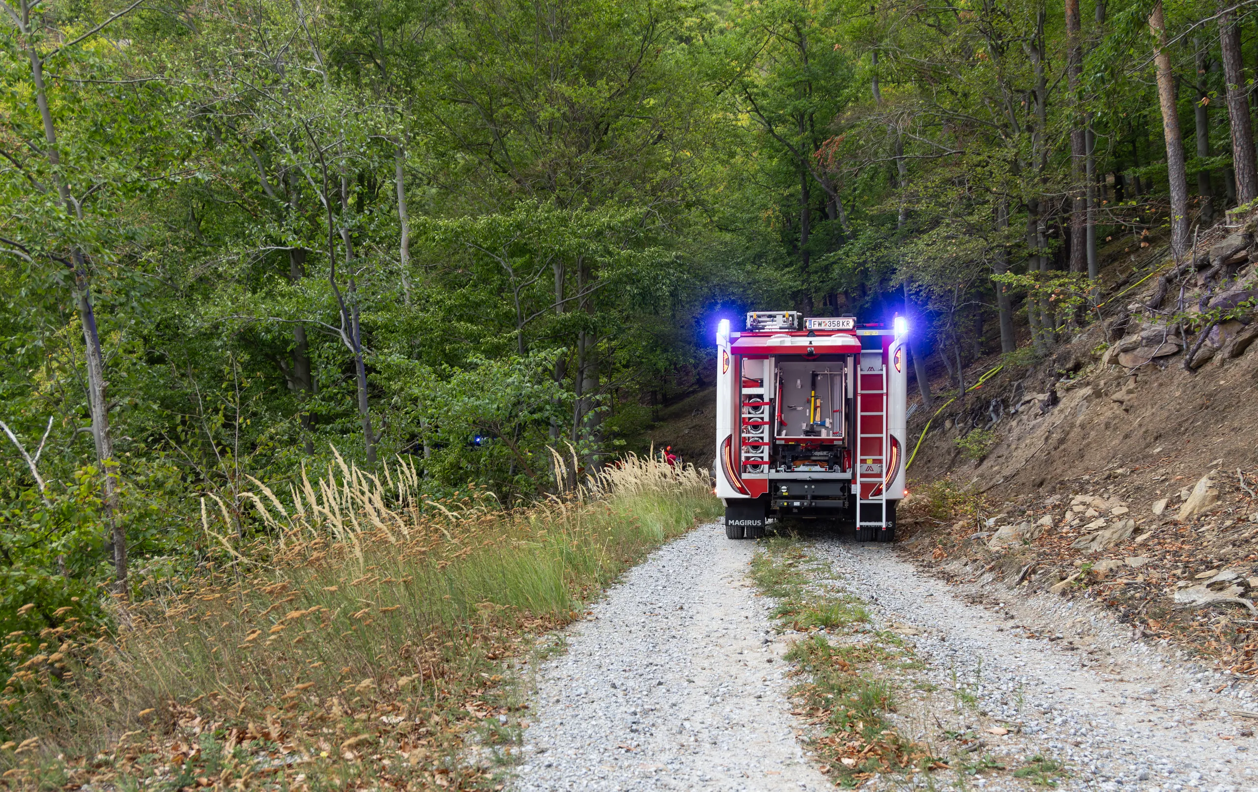 Gallery image 2 - Waldbrand in Dürnstein rasch unter Kontrolle