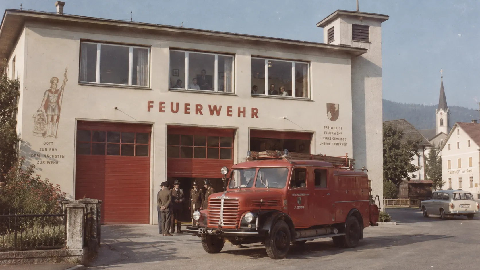 1955: Feuerwehrhaus