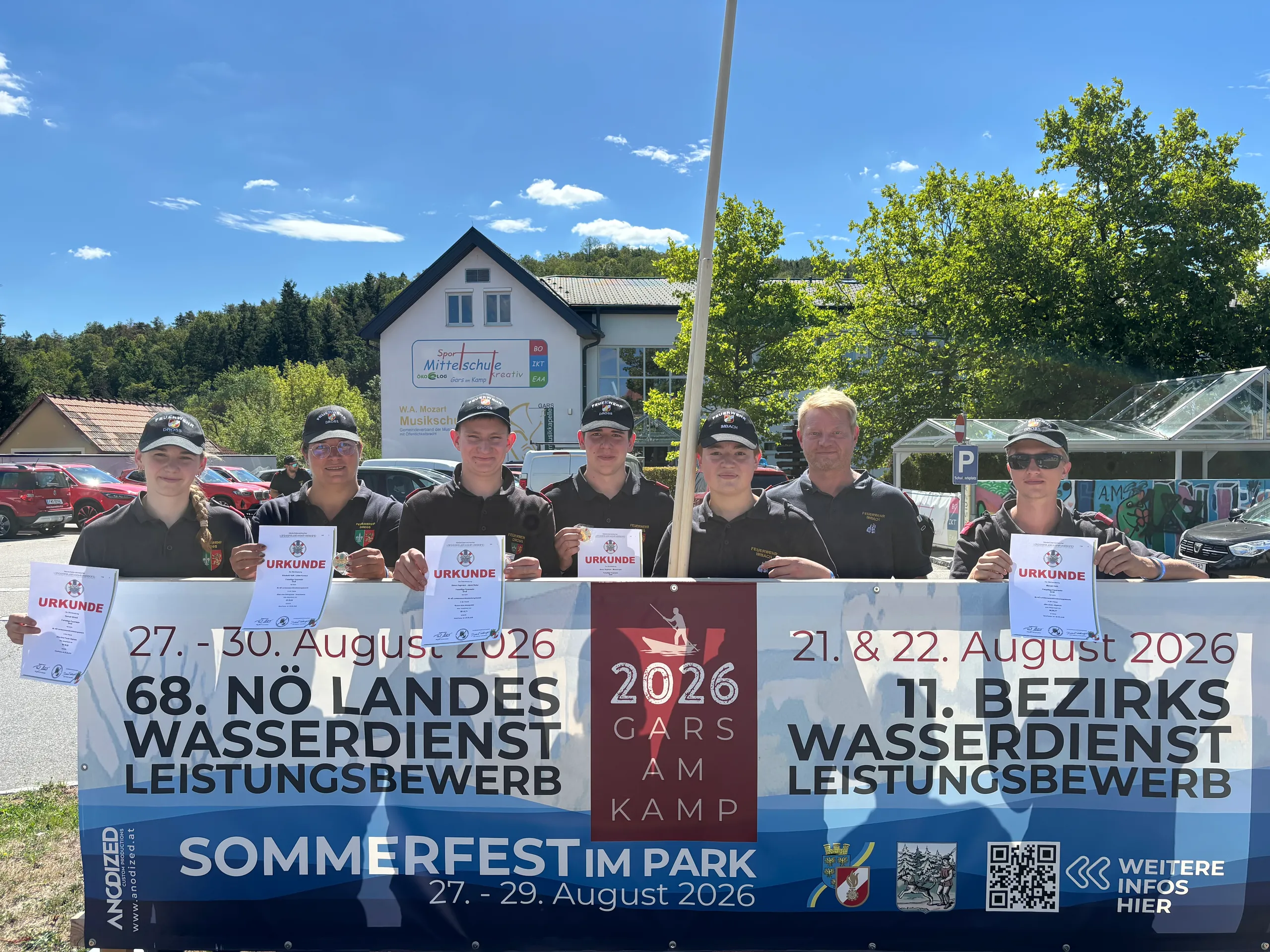 Erfolgreiche Teilnahme der FF Droß am Landeswasserdienstleistungsbewerb