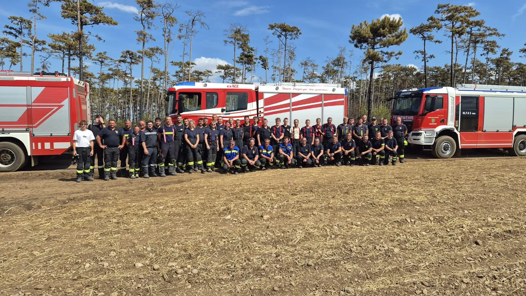 Gallery image 4 - KHD-Einsatz im Föhrenwald – FF Droß im Einsatz