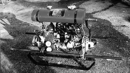 1935: Erste Motorspritze