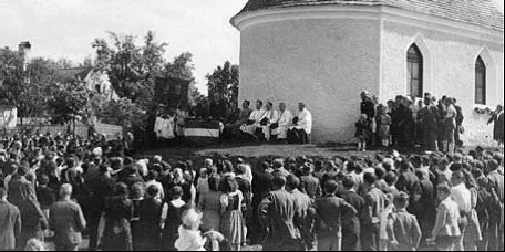 1951: Neue VW Motorspritze