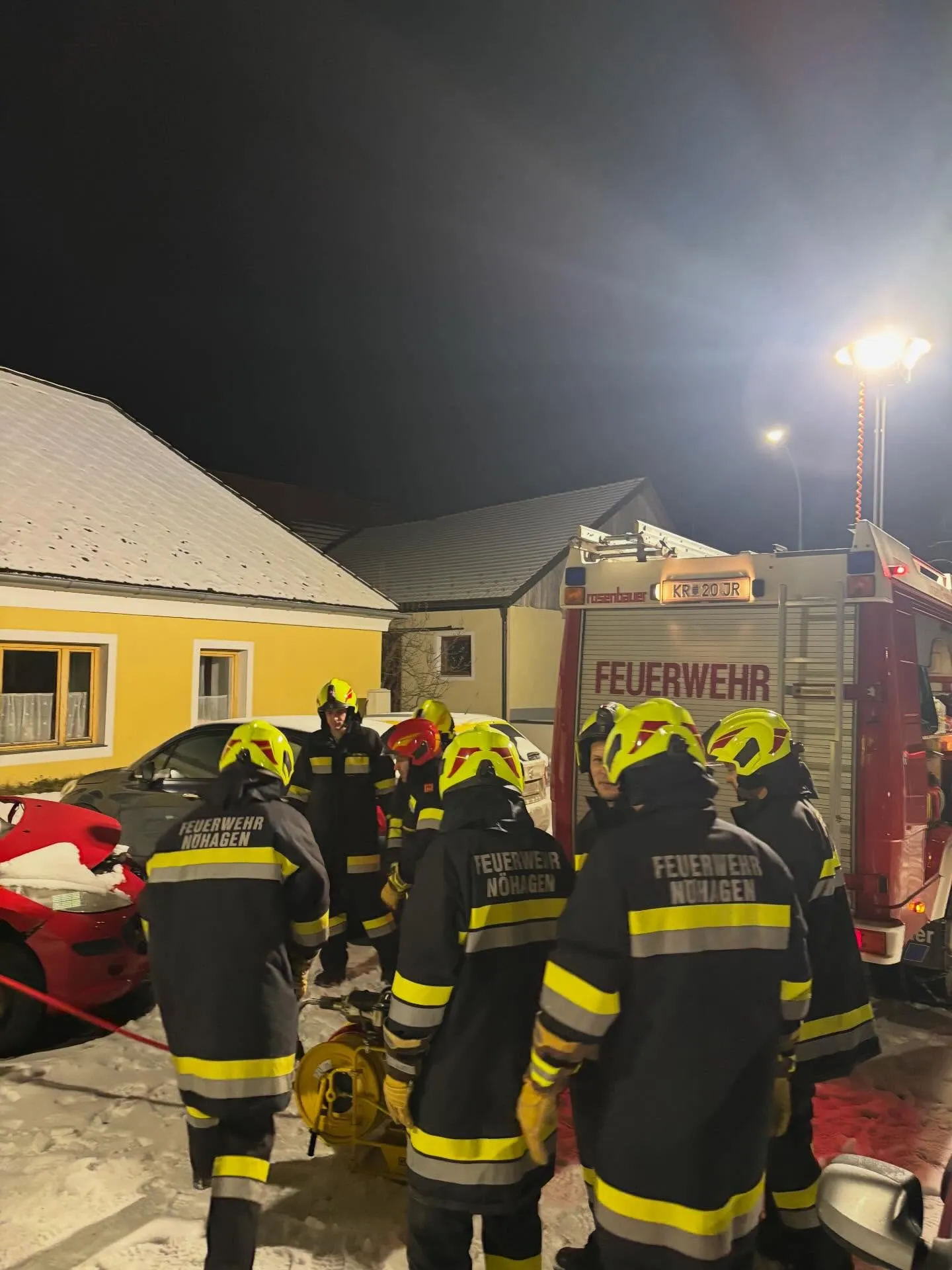 Technische Übung hydr. Rettungsgerät