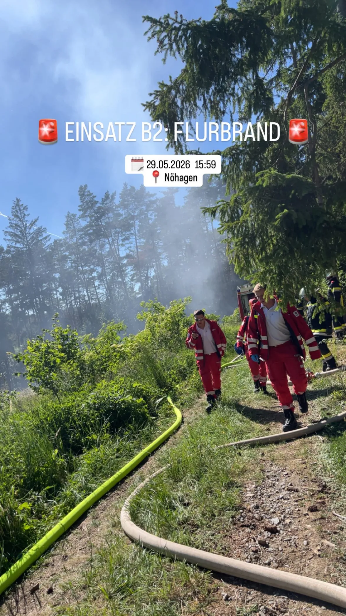 Gallery image 1 - Einsatz: Waldbrand bei Nöhagen