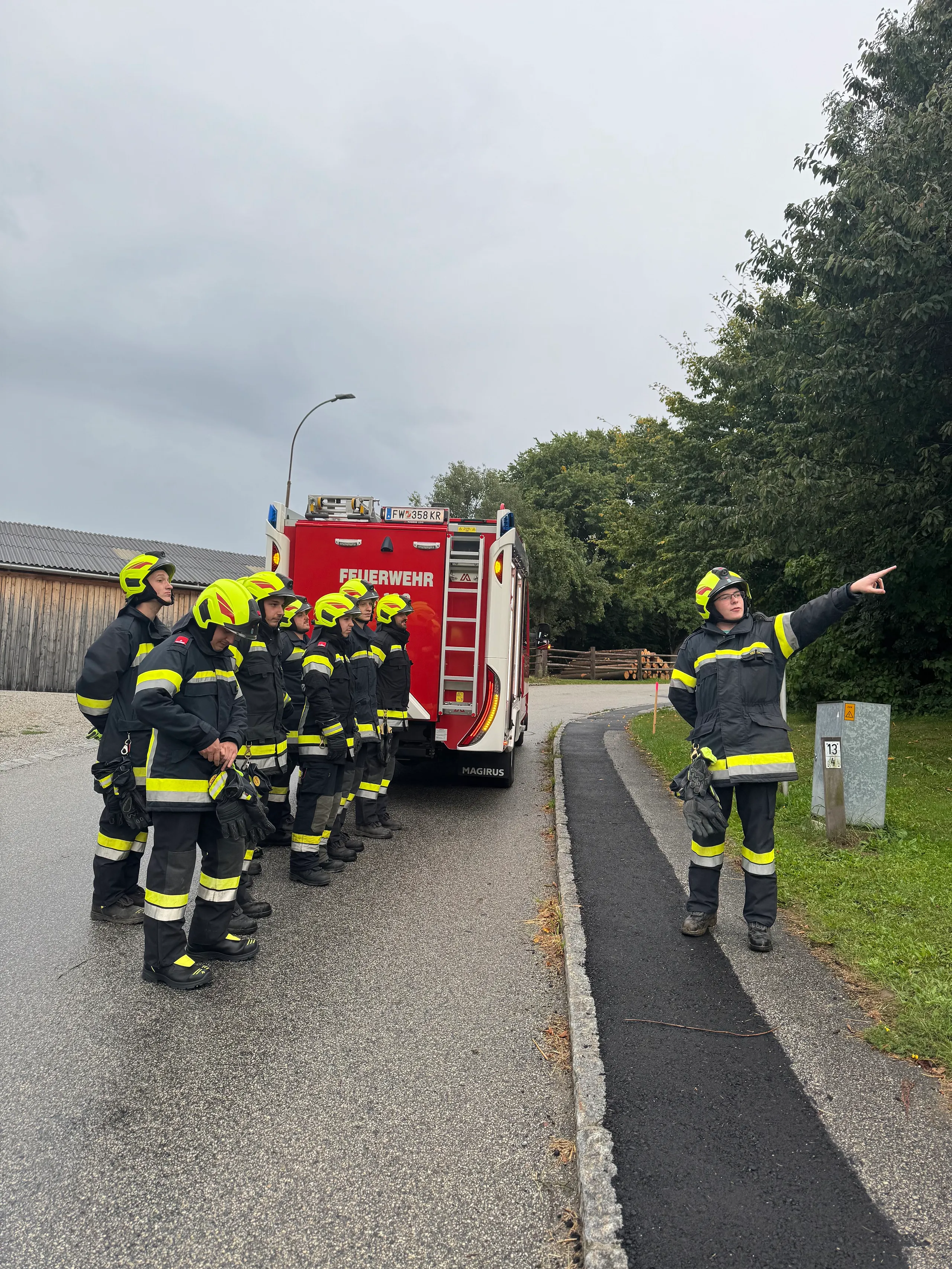 Übung B2: Dachstuhlbrand