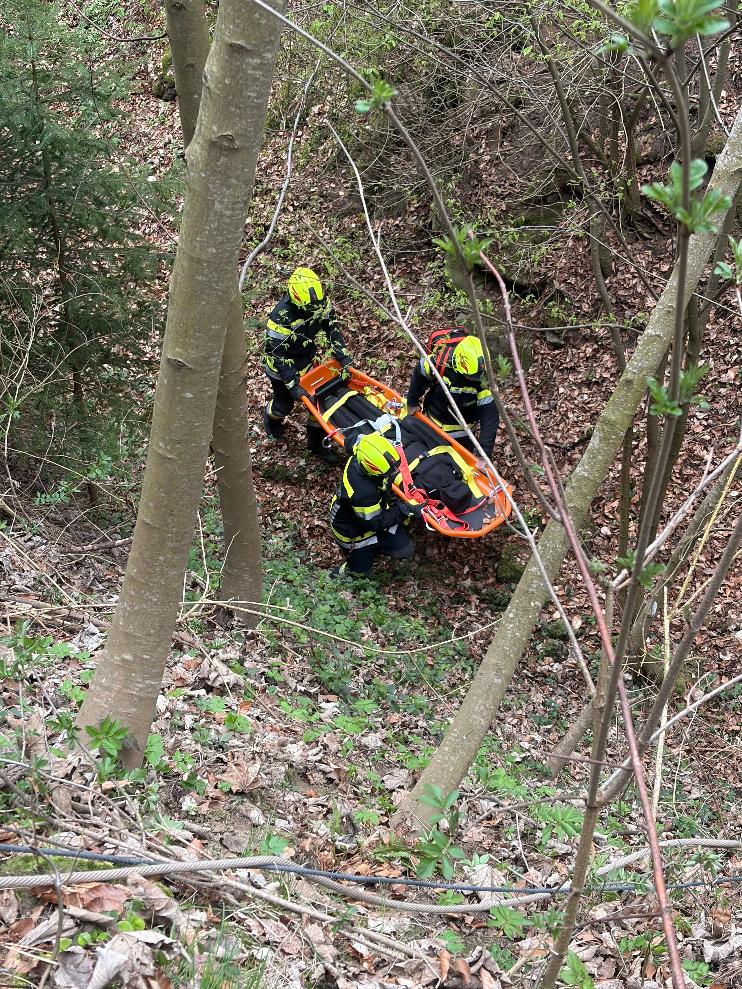 Übung: Personensuche mit Menschenrettung
